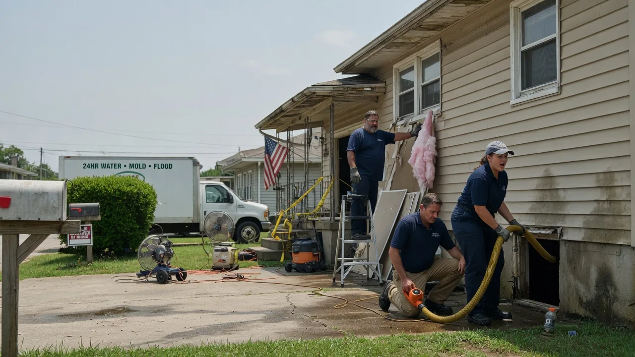 Water Damage Repair in Enterprise, KS near me